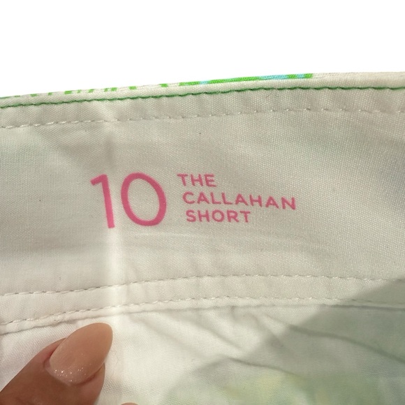 Lilly Pulitzer Womens The Callahan Short JUNGLE LIONESS PATCHWORK Shorts Size 10 - Picture 6 of 6